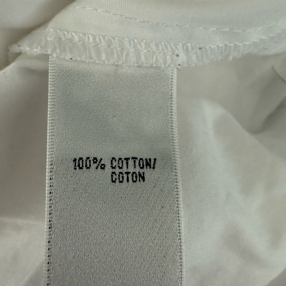 Lafayette 148 White Long Sleeve Tunic Top with Pockets-Size 8 - Picture 9 of 12